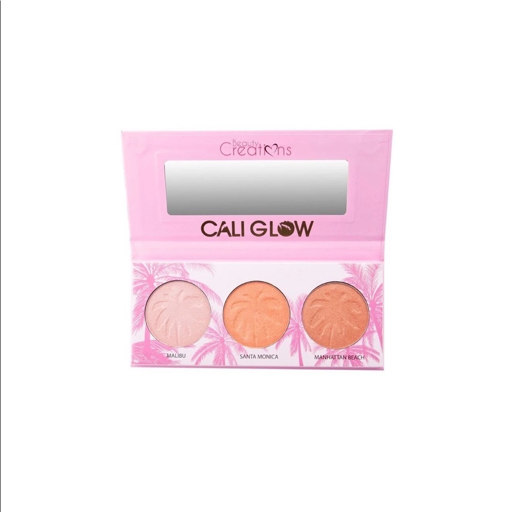 Beauty creations Cali Glow highlight/blush trio.